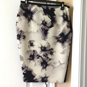 T Tahari Floral Skirt